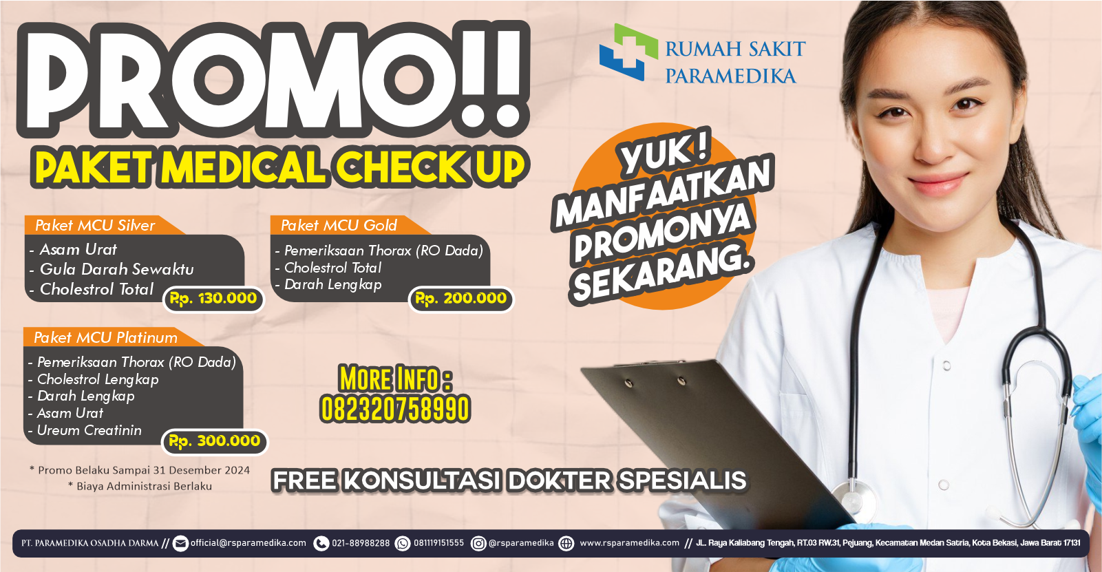 PROMO MEDICAL CHECK UP